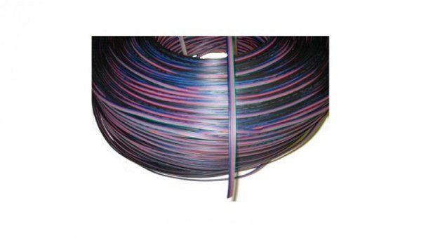 Kabel 4 żyłowy RGB 4x0,2mm2 do taśma led