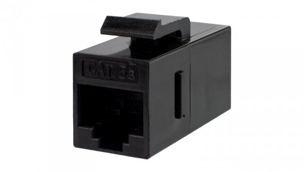 Łącznik modularny keystone 2xRJ45 8P8C kat.5e nieekranowany UTP NEKU