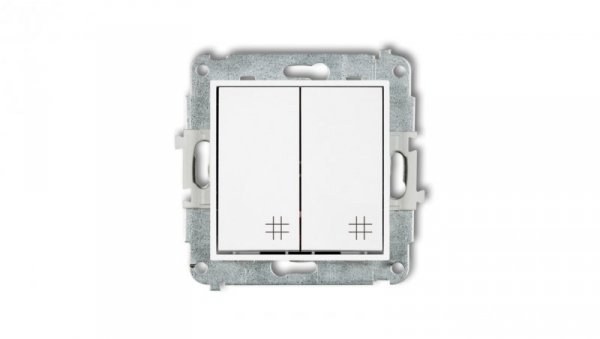 Mechanizm łącznika podwójnego krzyżowego biały MWP-66