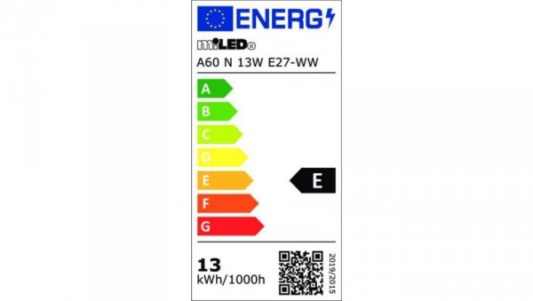 Żarówka LED E27 A60 N 13W E27-WW 1520lm 3000K barwa ciepła 31206
