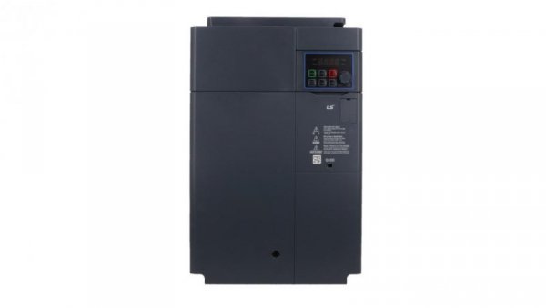 Przemiennik częstotliwości LSIS serii G100 22kW 3x400V AC filtr EMC C3 klawiatura LED LV0220G100-4EOFN