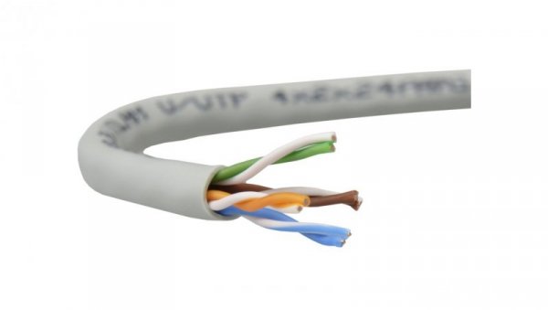Kabel UTP kat.5e U/UTP 4x2x0,5 /1000m/