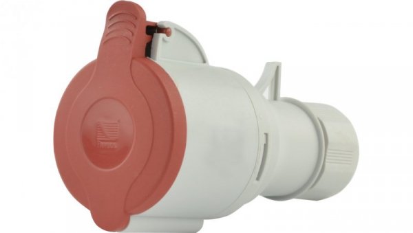 Gniazdo przenośne 5P 32A 400V czerwone IP44 ISN 3253