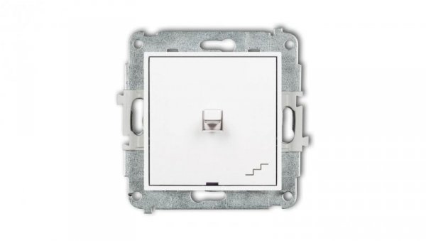 MINI Mechanizm łącznika schodowego w stylu amerykańskim biały mat 25MWPUS-3