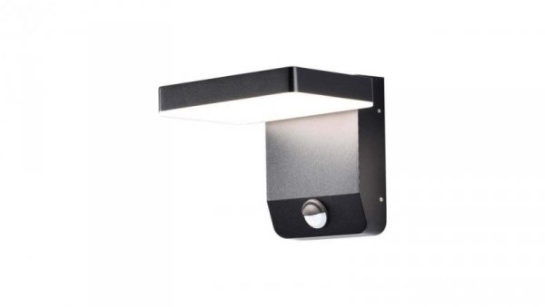 Oprawa elewacyjna LED 17W 2580lm 4000K czujnik regulowana Czarny kwadrat 2949