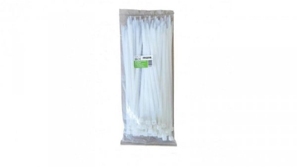 Opaska Kablowa OK-76300W 7.6x300mm BIAŁA - 50 szt.