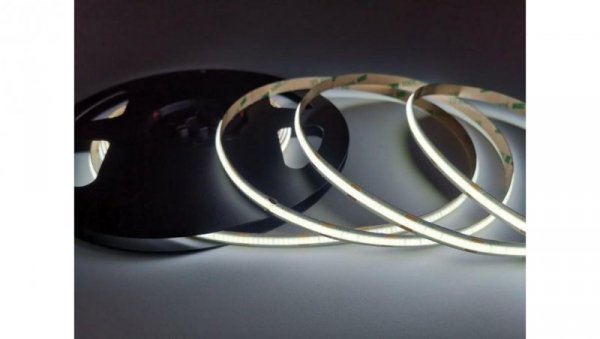 Taśma LED COB 480 9W/m 6000K 990lm/m 24V IP20 5m P