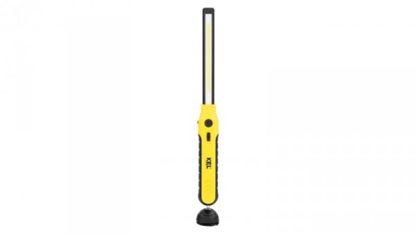 Latarka warsztatowa LED akumulatorowa 1W SMD LED 2x5W COB LED 1000lm 6500K 3,7V 2600 mAh Li-ion magnes LW-3B W-00339