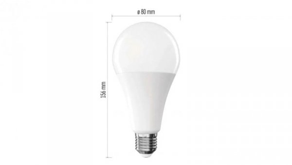 Żarówka LED Classic A80 E27 20W (150W) 2452lm neutralna biel ZQ5E83