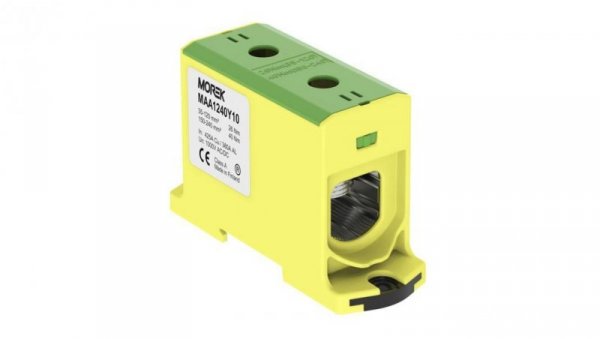 Złączka OTL240 kolor żółto-zielony 1xAl/Cu 35-240mm2 1000V Zacisk uniwersalny MAA1240Y10