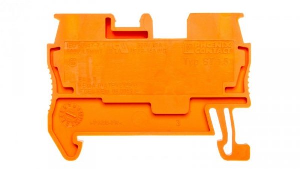 Złączka szynowa 2-przewodowa 0,08-1,5mm2 pomarańczowa ST 1,5 OG 3037012