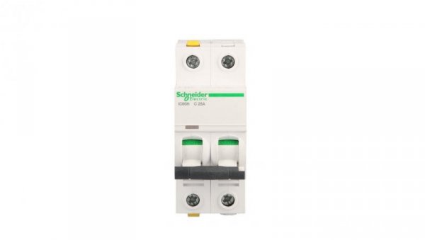 Wyłącznik nadprądowy 2P C 25A 10kA AC iC60H-C25-2 A9F07225