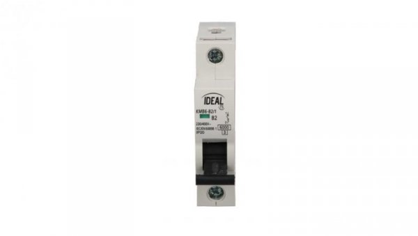 Wyłącznik nadprądowy 1P B 2A 6kA KMB6-B2/1 VDE 23156