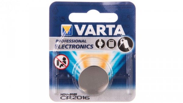Bateria litowa CR2016 90mAh 3V ELECTRONICS