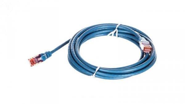 Kabel krosowy (Patch Cord) U/UTP kat.6 niebeski 3m DK-1612-030/B