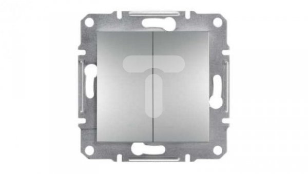 ASFORA Łącznik świecznikowy bez ramki aluminium EPH0300161