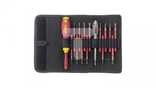 Zestaw 14 wkrętaków z wymienną rękojeścią izolowane 1000V SlimVario + próbnik 2831T16 36068