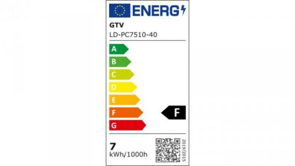 Żarówka LED SMD 2835 GU10 7,5W 570lm 4000K AC 220-240V 50-60Hz kąt świecenia 120st. LD-PC7510-40