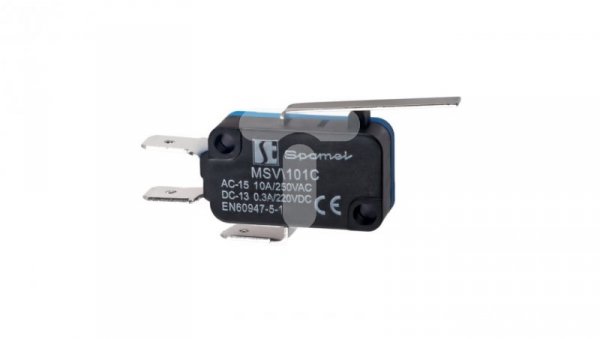 Łącznik miniaturowy dźwignia płaska długa MSV101C