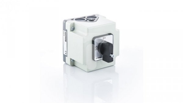Łącznik krzykowy 0-1 3P 32A IP65 w obudowie ML032.3-RG/OB