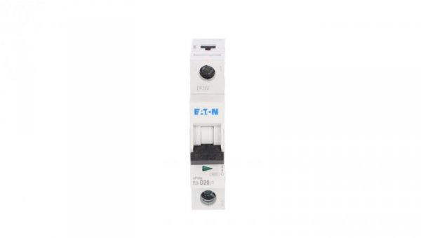 Wyłącznik nadprądowy 1P D 20A 6kA AC PL6-D20/1 286546
