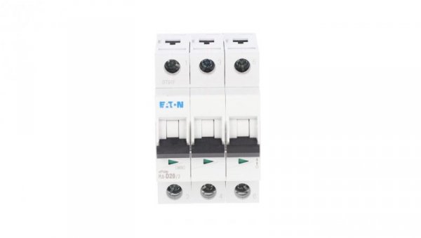 Wyłącznik nadprądowy 3P D 20A 6kA AC PL6-D20/3 286614