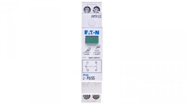 Przycisk modułowy 16A 2Z Z-PU/SS 276292