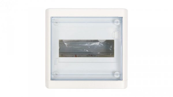 Rozdzielnica modułowa 1x8 natynkowa IP40 Nedbox (drzwi transparentne) 601245