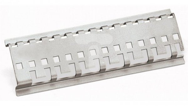 Szyna montażowa 1m metalowa z perforacją do obejm do ekranów 790-145