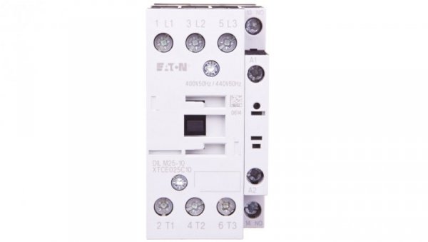 Stycznik mocy 25A 3P 400V AC 1Z 0R DILM25-10(400V50HZ,440V60HZ) 277134