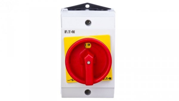 Łącznik krzywkowy 0-1 3P 20A 2Z 1R w obudowie IP65 T0-3-15683/I1/SVB 207157