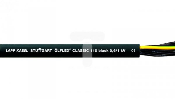 Przewód sterowniczy OLFLEX CLASSIC 110 Black 0,6/1kV 4x1 1120270 /bębnowy/