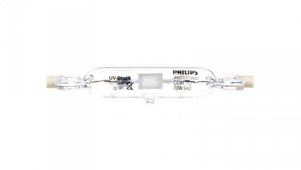 Lampa metalohalogenkowa 70W RX7s 230V 4200K przeźroczysta CDM-TD 8711500200020
