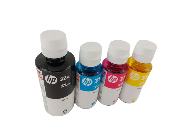 ORYGINALNE 4 TUSZE CMYK HP GT53XL GT51 32XL GT52 31 CMYK ORAZ SMART TANK KOMPLET