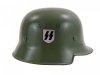 MH154 HEŁM NIEMIECKI M34 SS POLIZEI - APFELGRÜN