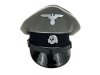 MC090  PODOFICERSKA CZAPKA  WAFFEN-SS SZARA