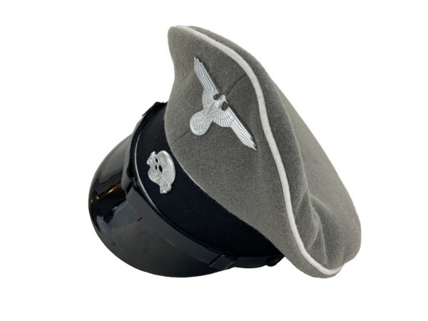 MC090  PODOFICERSKA CZAPKA  WAFFEN-SS SZARA