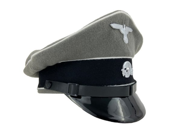 MC090  PODOFICERSKA CZAPKA  WAFFEN-SS SZARA
