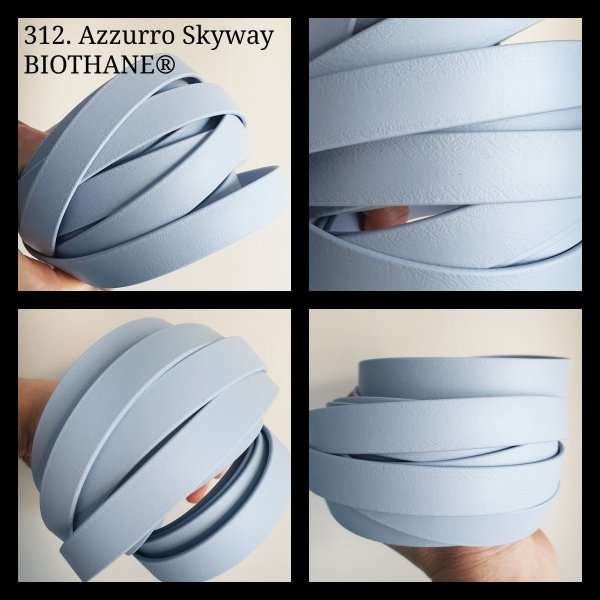 Obroża półzaciskowa dla psa M (25 - 40 cm) oryginalny BIOTHANE® 25mm
