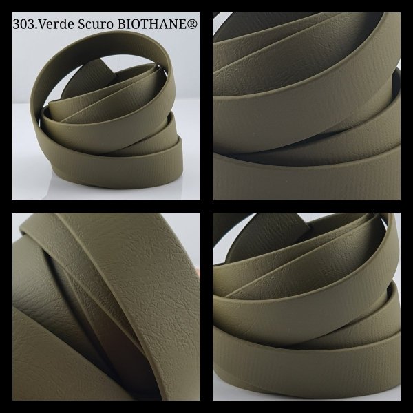 Smycz dla psa CZARNO - KOLOROWA oryginalny BIOTHANE® 16 mm
