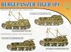 Dragon 7227 BERGEPANZER TIGER (P) (1:72)