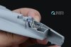 Quinta Studio QD+72150 MiG-29 9-13 3D-Printed coloured Interior on decal paper (7278 Zvezda) (with 3D-printed resin part) 1/72