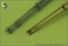Master AM-35-001 M197 - Three-barrelled rotary 20mm cannon - turned barrels with etched barrel clamps (1:35)