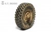E.T. Model ER35-003 Modern US M1117 Weighted Road Wheels For TRUMPETER 01541 1/35