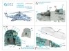 Quinta Studio QDS-48356 Mi-24D 3D-Printed & coloured Interior on decal paper (Trumpeter) (Small version) 1/48