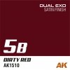 AK Interactive AK1510 DUAL EXO 5B – DIRTY RED 60ML