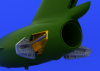 Eduard 672021 MiG-15 airbrakes 1/72 (Eduard)