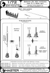 Master GM-72-018 German WWII 2m rod antenna (for Fu 5 radio set) (1pc) 1/72