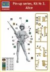 Master Box 24003 Pin-up series Kit No. 3 Alice 1/24
