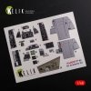 KELIK K48089 F-4J Phantom II interior 3D decals for Academy kit 1/48